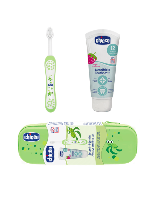 Set Cuidado Oral Chicco Verde