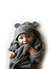 Toalla Doble Felpa Oso Gris U&G - comprar online