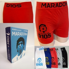 Calzoncillo Boxer Hombre Diego Maradona Originales 1986
