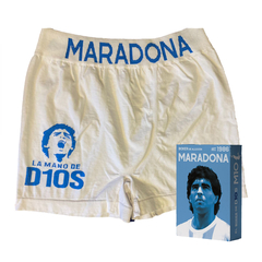 Calzoncillo Boxer Hombre Diego Maradona Originales 1986 - Rio Mejor