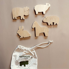 Set de Animales en madera - buy online