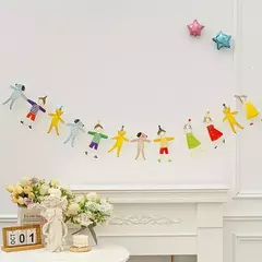 Guirnalda niños & animalitos deco fiesta habitación - tienda online