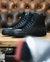 Rubicón Black Black- Smooth Leather Boots - comprar online