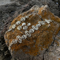 PULSERA SPIROS SILVER - Le Sirene Handmade