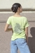 T Shirt "Polina Cambre" Verde - Fly Indumentaria de Danza