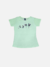 T Shirt "Polina Butterfly" Verde