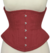 Corset Underbust em Sarja