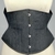 Corset Waist Cincher em Sarja