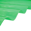 Chapa Plástica Acanalada: Verde