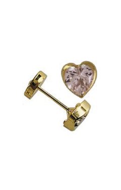 Abridor Oro 18k - Cubic Corazón con Virola (CH-792) - comprar online