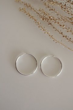 Aros Plata 925 - Argollas N°4 - comprar online