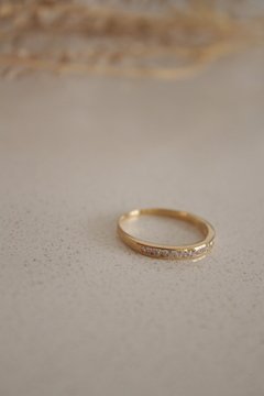 Anillo Oro 18k - 1/2 Sin Fin Blanco en internet