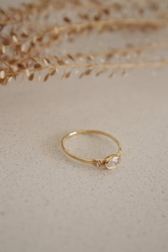 Anillo Oro 18k - Cubik Oval