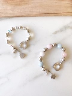 Pulsera Plata y Piedra - Mallorca - ROMINA relojeria+joyeria