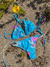 Conjunto Bikini Triangulito Mapamundi en tonos pasteles - loja online