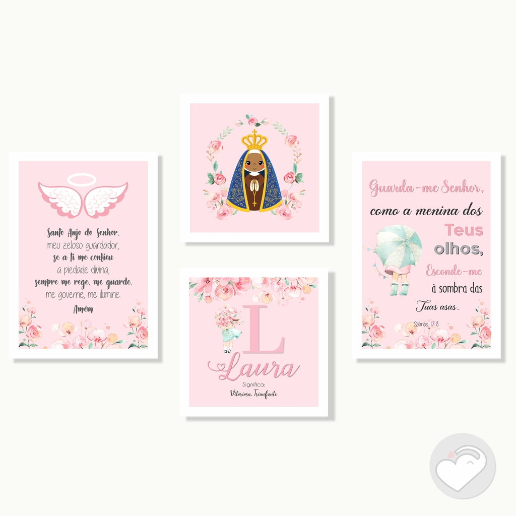 Kit Quadros Nossa Senhora Aparecida