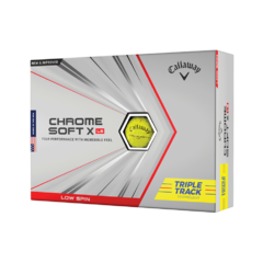 Chrome Soft X LS Triple Track Amarilla