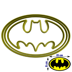 Cortantes Batman 15cm Fondant