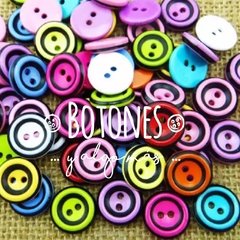 Negros con colores - 15mm (Cod: 146) - comprar online