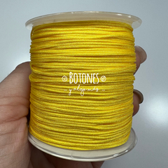 HILO CHINO AMARILLO 1 MM - ROLLO 100 MT- (COD: 2624)