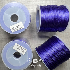 HILO DE SEDA VIOLETA 1 MM - ROLLO 20 MT- (COD: 3054)