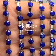 CINTA DE STRASS AZUL 6MM (COD: 1594)