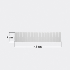 Separadores de Cajones 43 x 9cm (x 6) - comprar online