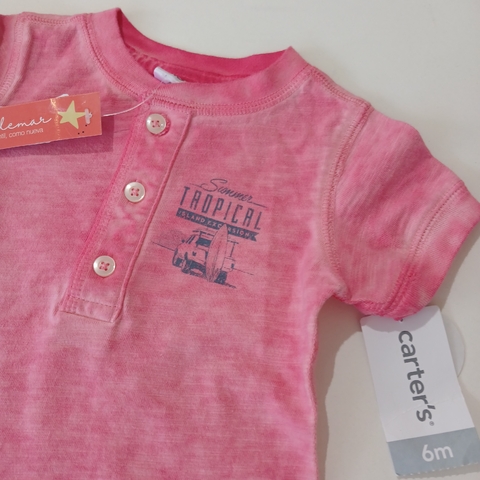 Remera Carter's T.6 meses