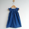 VESTIDO TOMMY HILFIGER T.3AÑOS JEAN FORRADO *DETALLE