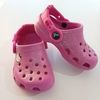 Crocs n. C 4-5 ( 21-22) rosa brillo hello kity *detalle en internet