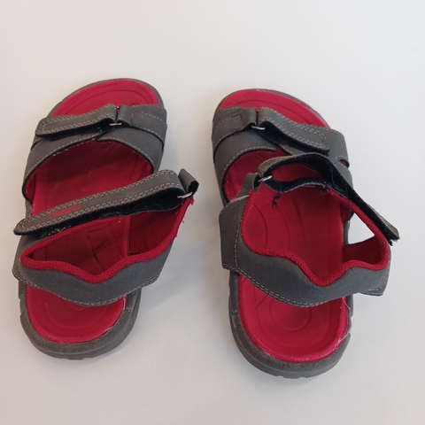 SANDALIAS GRIMS N. 27 GRIS ROJAS ABROJO - comprar online