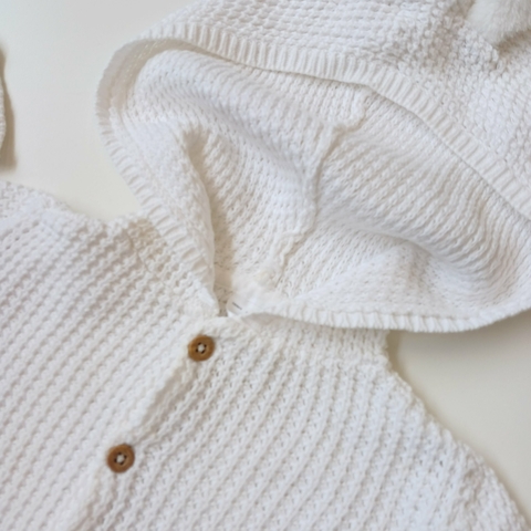 Saco Carter´s T.12 meses blanco hilo tejido en internet