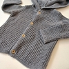 Saco Carter´s T,6 mess gris hilo tejido - comprar online