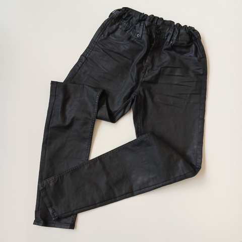 Pantalon H&M T.12-13 años negro engomado