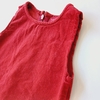 Vestido Paula Cahen D, anvers rojo corderoy - comprar online