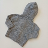 CAMPERA CARTERS T.12 MESES LANILLA GRIS CAPUCHA - comprar online