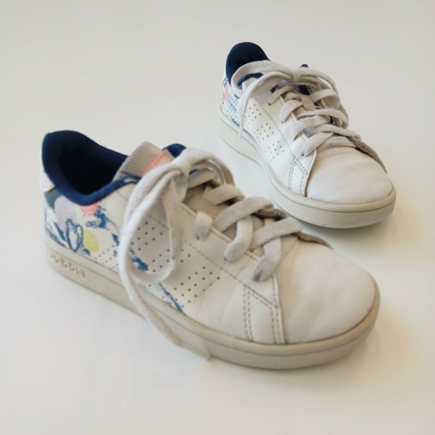 Zapatillas adidas N. 28 blancas azules