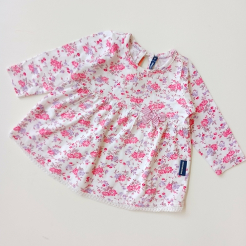 REMERA MIMO T.6-9 MESES M/L FLORES