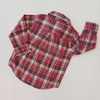 CAMISA CARTER S T.2 AÑOS M/L CUADROS ROJA BLANCA VIYELA - tienda online