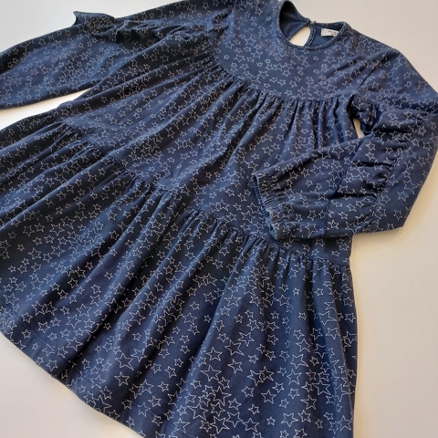 Vestido Wanama T8 años m/l azul estrellas - comprar online