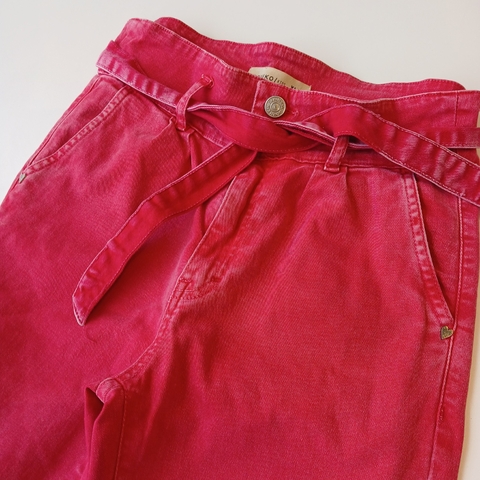 PANTALON KOSIUKO T. 14 AÑOS ROJO JASPEADO - comprar online