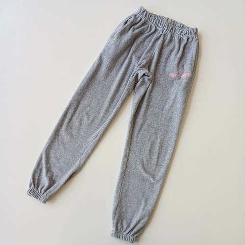 PANTALON JOAQUINA T. 10 AÑOS GRIS TERCIOPELO * DETALLE