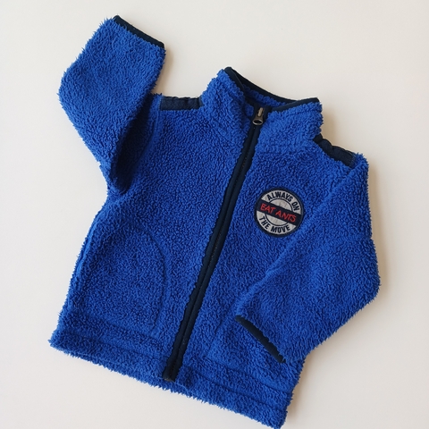 CAMPERA EAT ANTS T24 MESES PLUSH AZUL * DETALLE