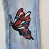 PANTALON VIGOSS T.4 AÑOS MARIPOSA BORDADA *DETALLE - Eme de Mar