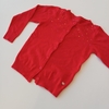 SACO LITTLE AKIABARA T. 4 AÑOS ROJA HILO STRASS - comprar online