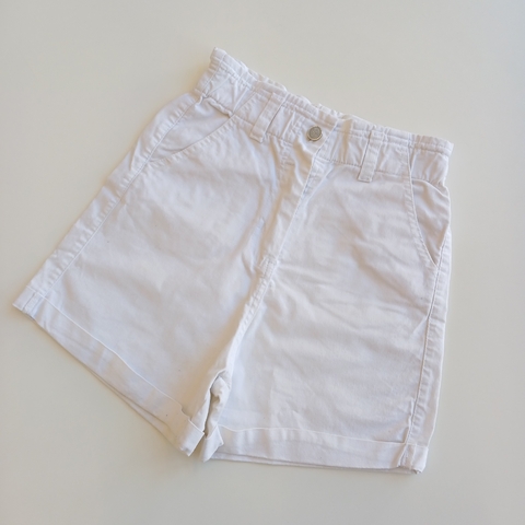 SHORT S/M T. 12 AÑOS BLANCO MOM * DETALLE