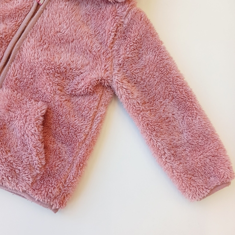 CAMPERA BABY GRIL T. 24 MESES PLUSH ROSA VIEJO *DETALLE - comprar online