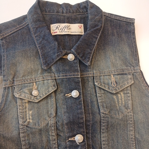 CHALECO RIFFLE T. 14 AÑOS JEANS - tienda online