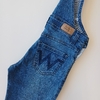 JARDINERO WANAMA T. 8 AÑOS JEANS CELESTE * DETALLE en internet