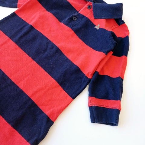 ENTERITO GAP T. 18- 24 MESES RAYAS ROJO AZUL * DETALLE - comprar online